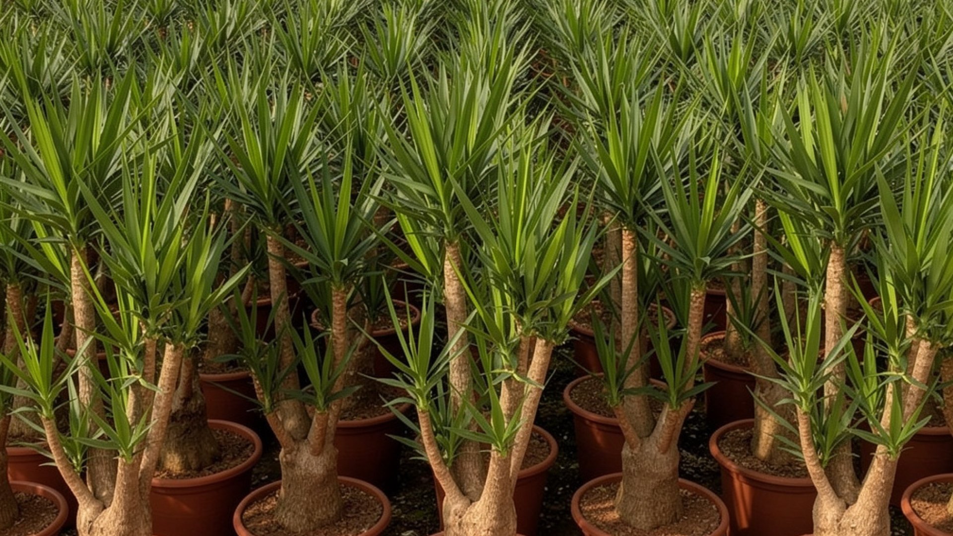 Yucca elephantipes nursery-grown in Alicante