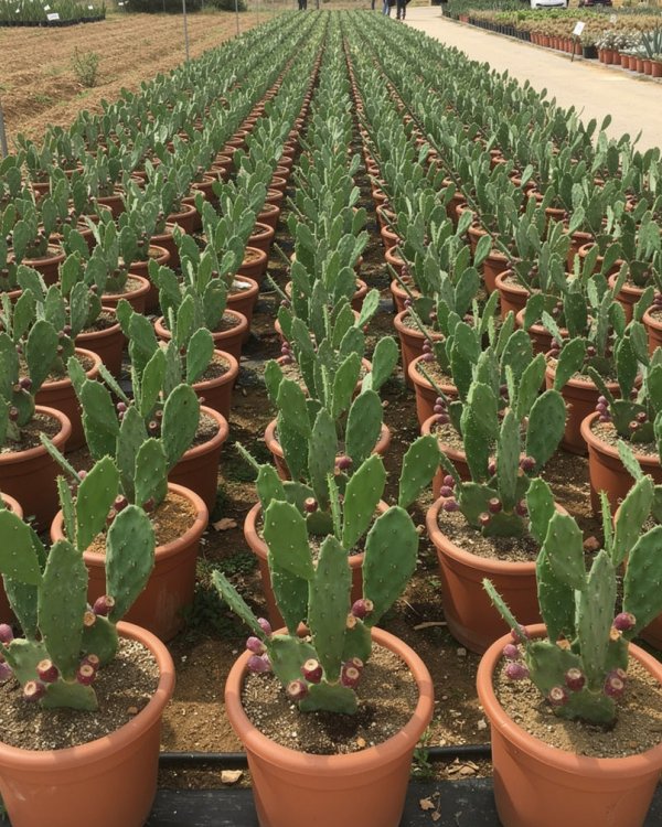 Opuntia ficus-indica nursery-grown in Alicante