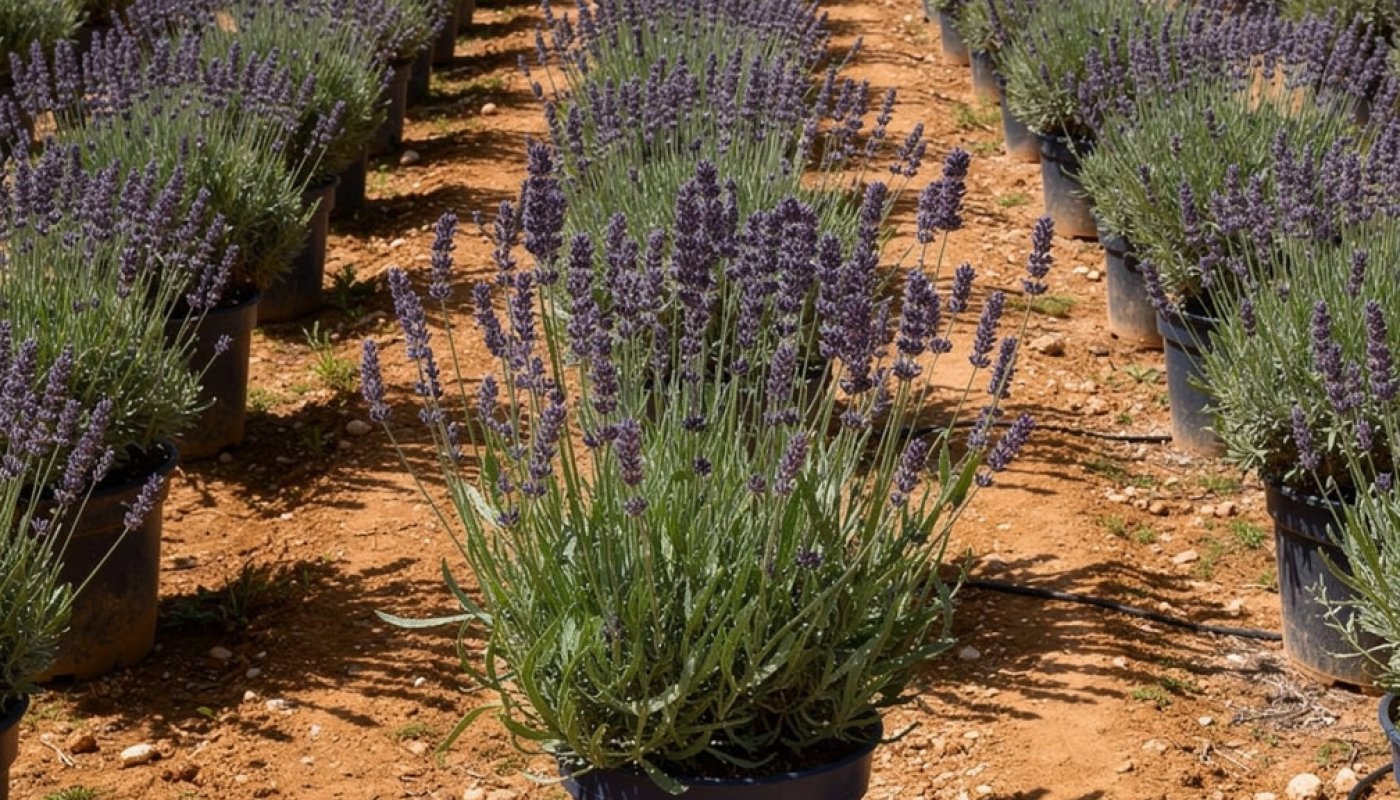 Lavandula angustifolia, Baumschule