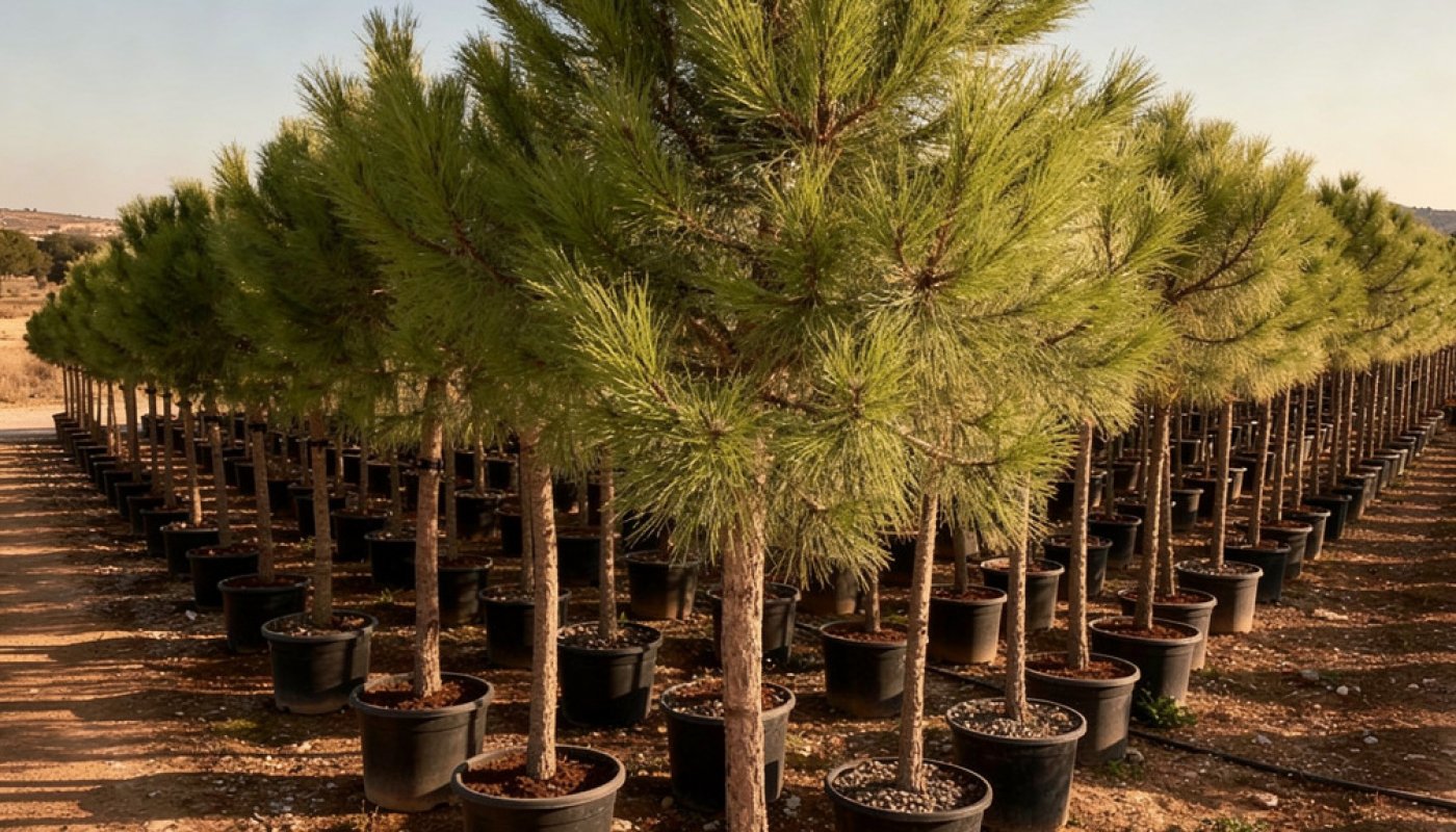 Pinus pinea, Import